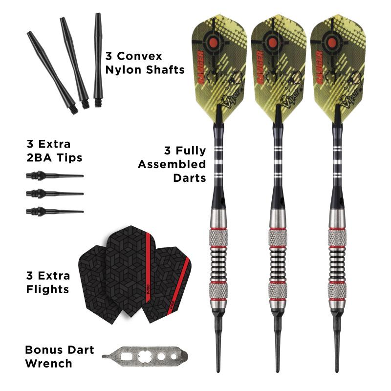 Viper Ranger Darts 80% Tungsten Soft Tip Darts Red Rings - 18 Grams - Image 6