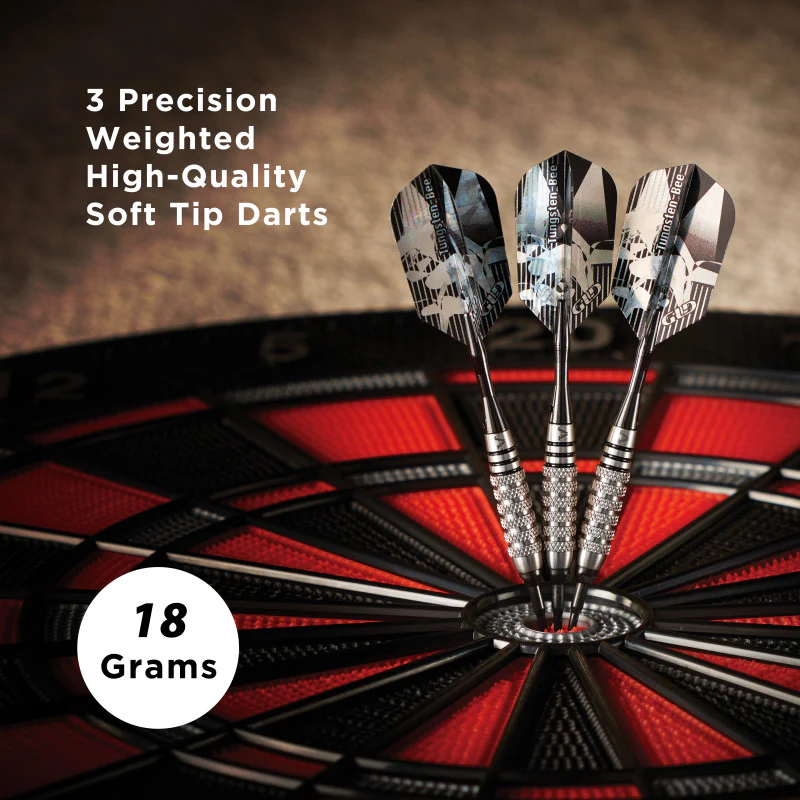Viper Bee 80% Tungsten Soft Tip Darts Knurled Barrel 18 Grams - Image 7