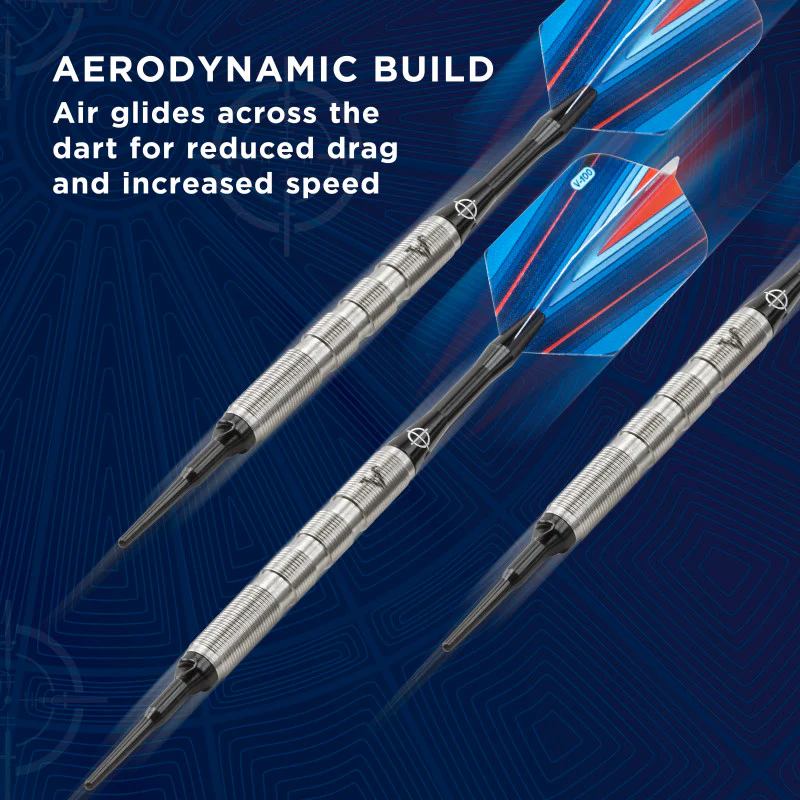 Viper Sidewinder Darts 80% Tungsten Soft Tip Darts Ringed Barrel 18 Grams - Image 3