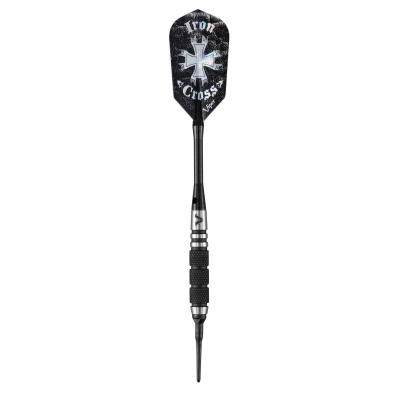 Viper Desperado 80% Tungsten Iron Cross Soft Tip Darts 3 Knurled Rings 18 Grams - Image 11