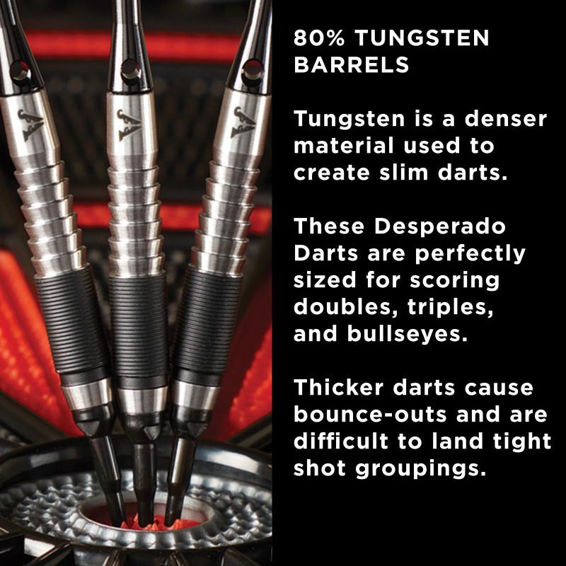 Viper Desperado 80% Tungsten Death Mark Soft Tip Darts 1 Knurled Ring 18 Grams - Image 5