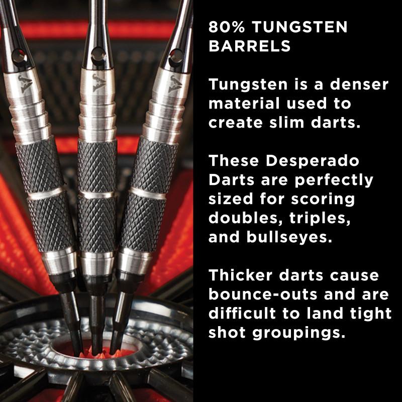 Viper Desperado 80% Tungsten Death Mark Soft Tip Darts 1 Knurled Ring 18 Grams - Image 5