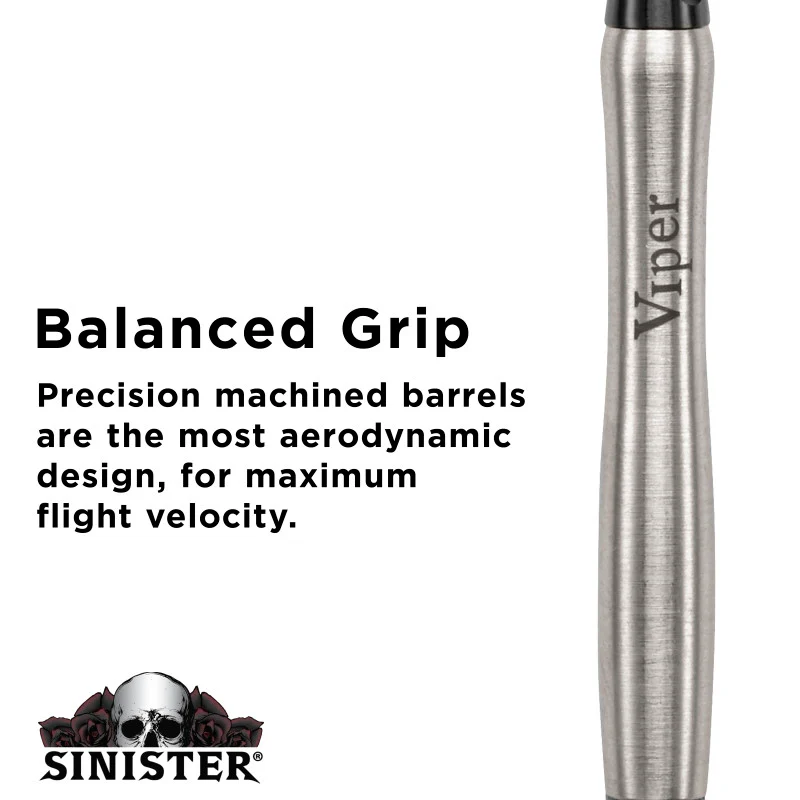 Viper Sinister Darts 95% Tungsten Soft Tip Darts Tapered Barrel 18 Grams - Image 2
