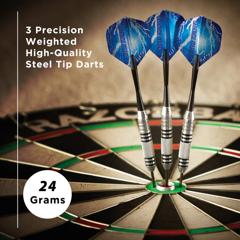 Viper Silver Thunder Darts Steel Tip Darts 24 Grams - Image 5
