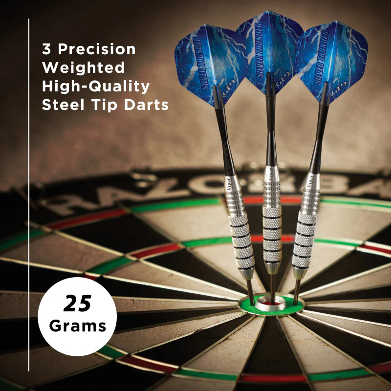 Viper Silver Thunder Darts Steel Tip Darts 25 Grams - Image 5