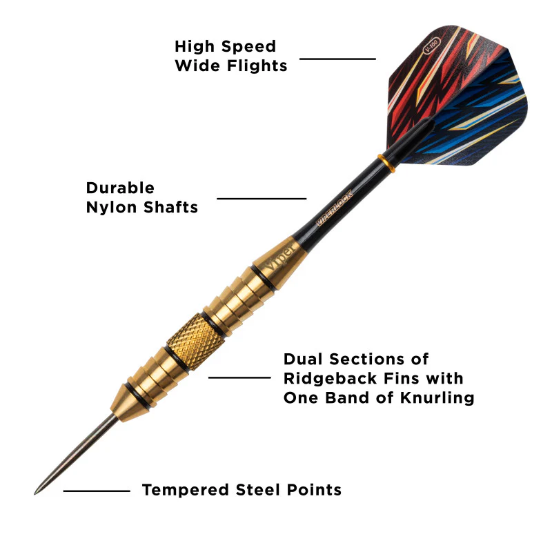 Viper Elite Brass Darts Steel Tip Darts 24 Grams - Image 4