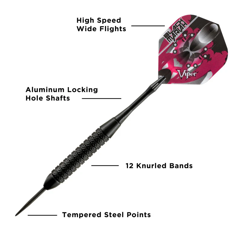 Viper Black Mariah Darts Steel Tip Darts 22 Grams - Image 5