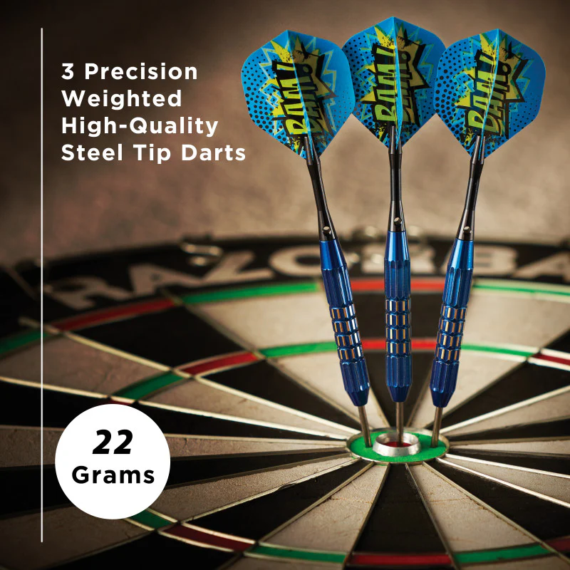 Viper Comix Darts Steel Tip Darts Blue 22 Grams - Image 2