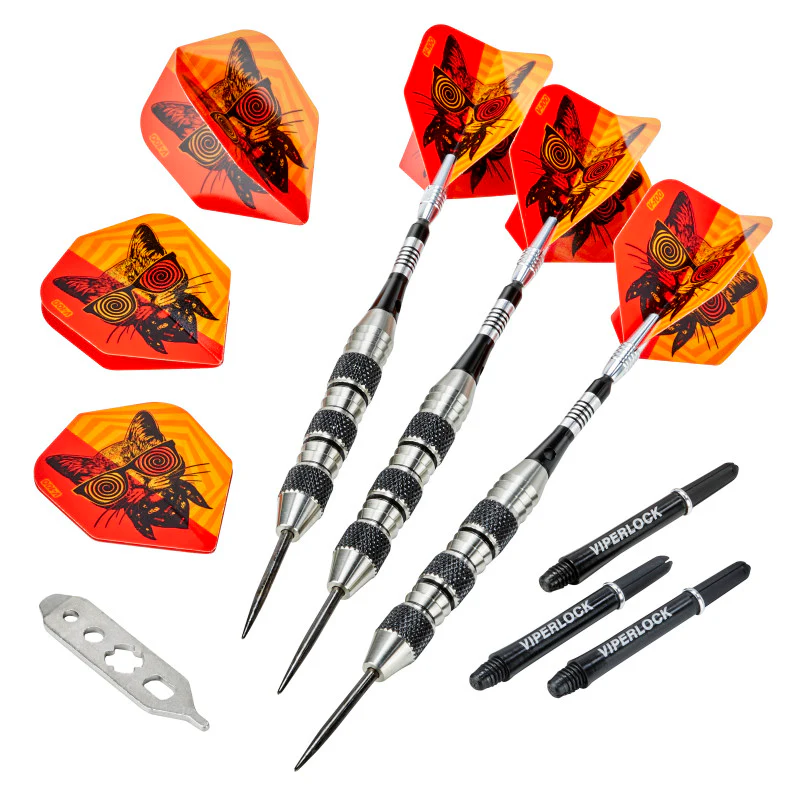 Viper The Freak Darts Steel Tip Darts Knurled and Shark Fin Barrel 22 Grams - Image 7