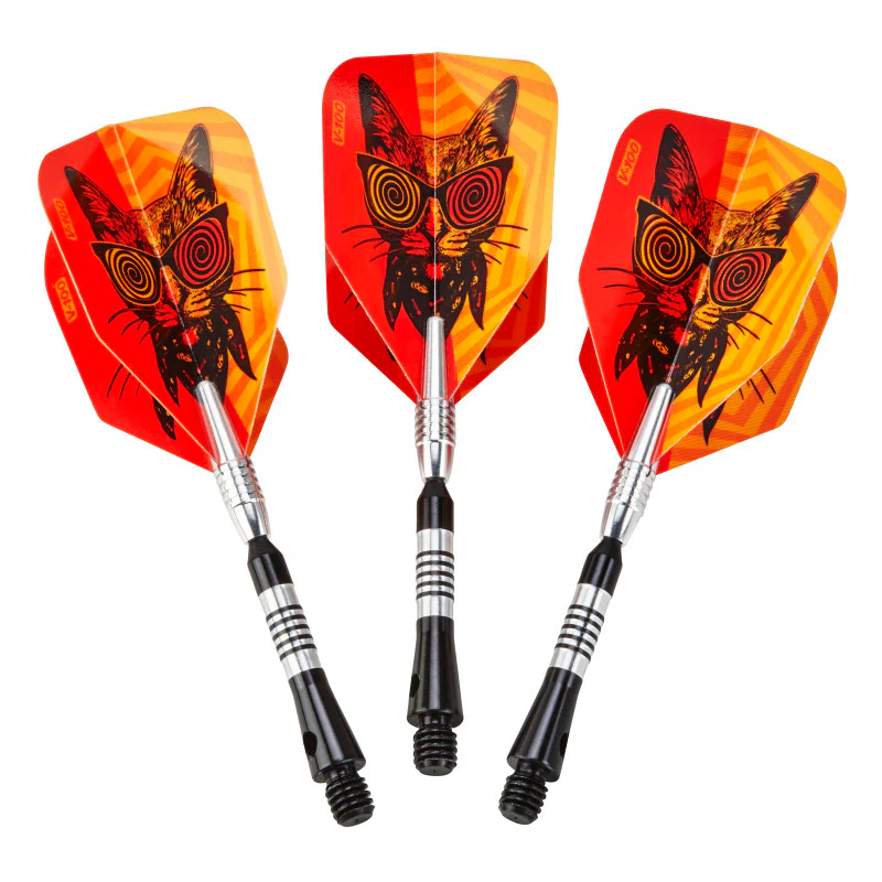 Viper The Freak Darts Steel Tip Darts 3 Knurled Rings Barrel 22 Grams - Image 7