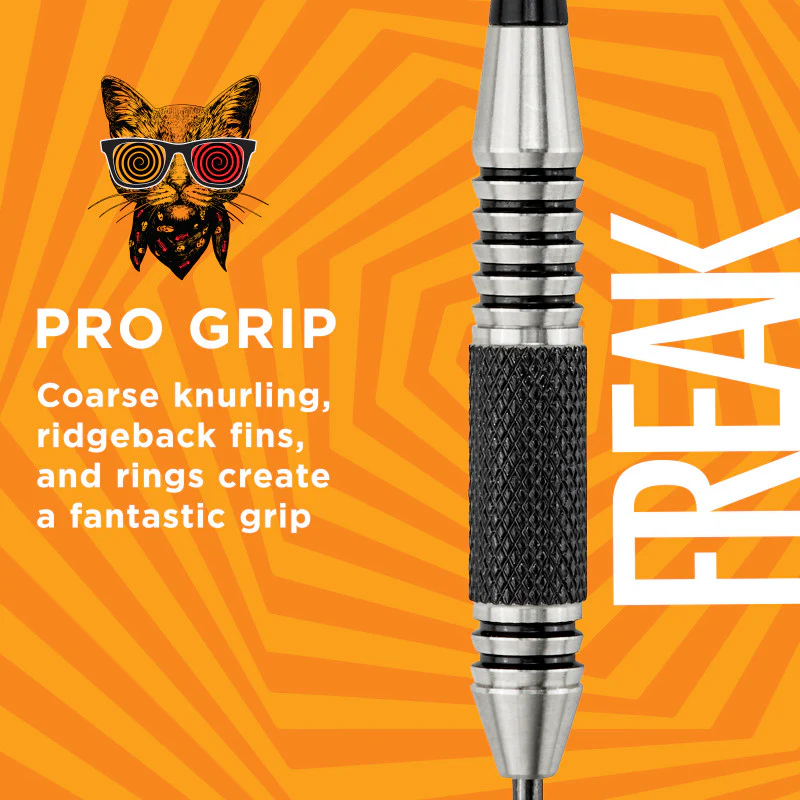 Viper The Freak Darts Steel Tip Darts Knurled and Grooved Barrel 22 Grams - Image 3