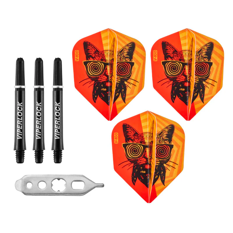 Viper The Freak Darts Steel Tip Darts Knurled and Grooved Barrel 22 Grams - Image 8