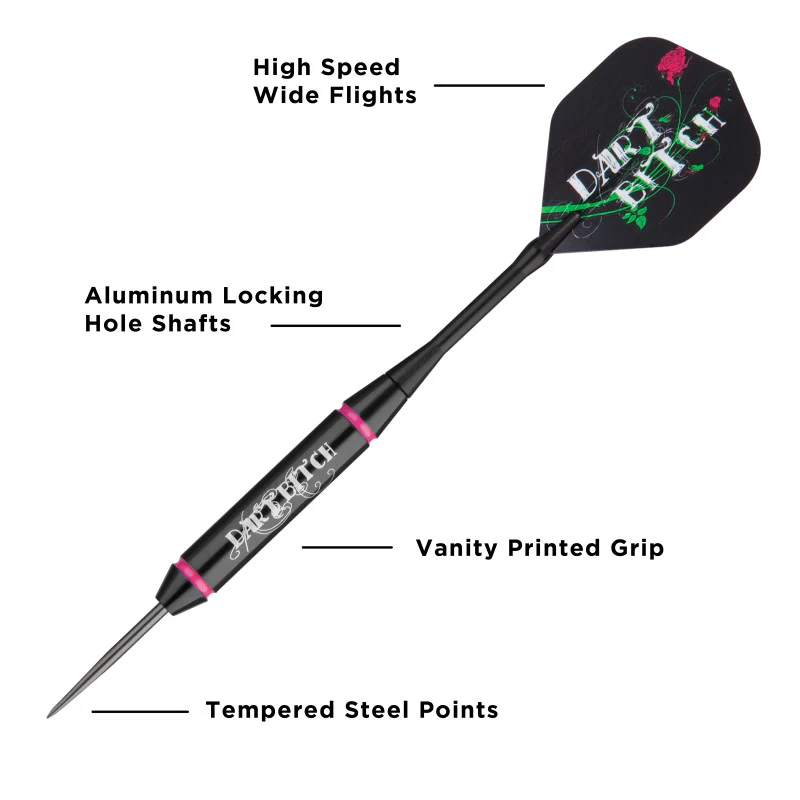 Viper Vanity Dart Bitch Steel Tip Darts 22 Grams - Image 6