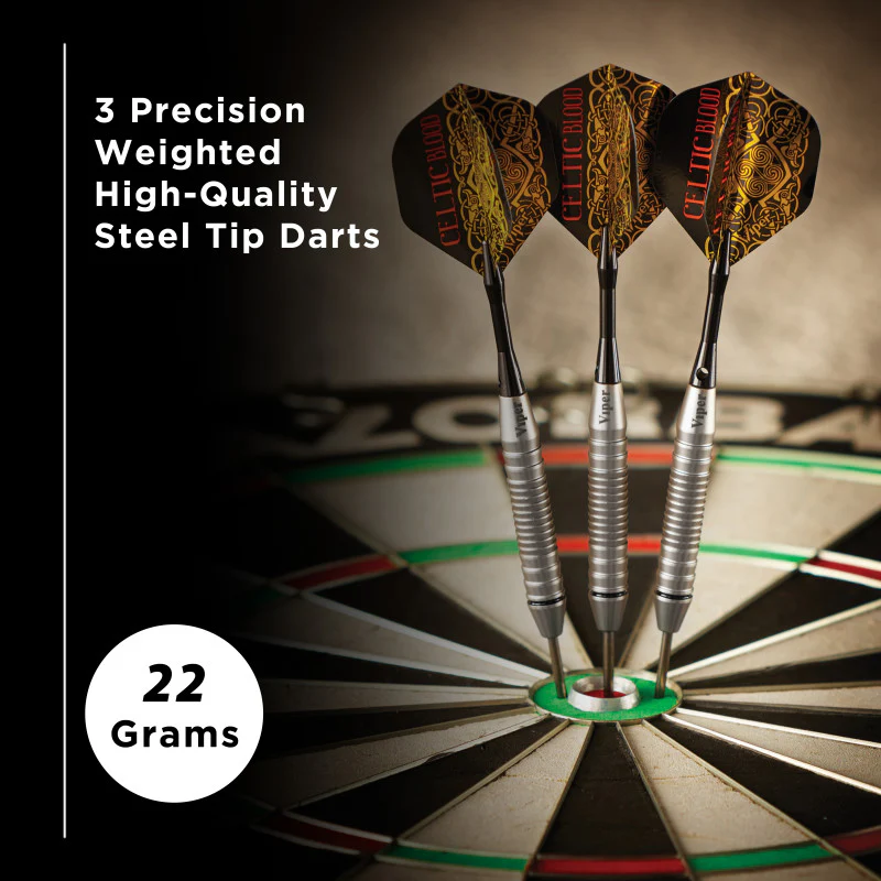 Viper Underground Celtic Blood Darts Steel Tip Darts 22 Grams - Image 2