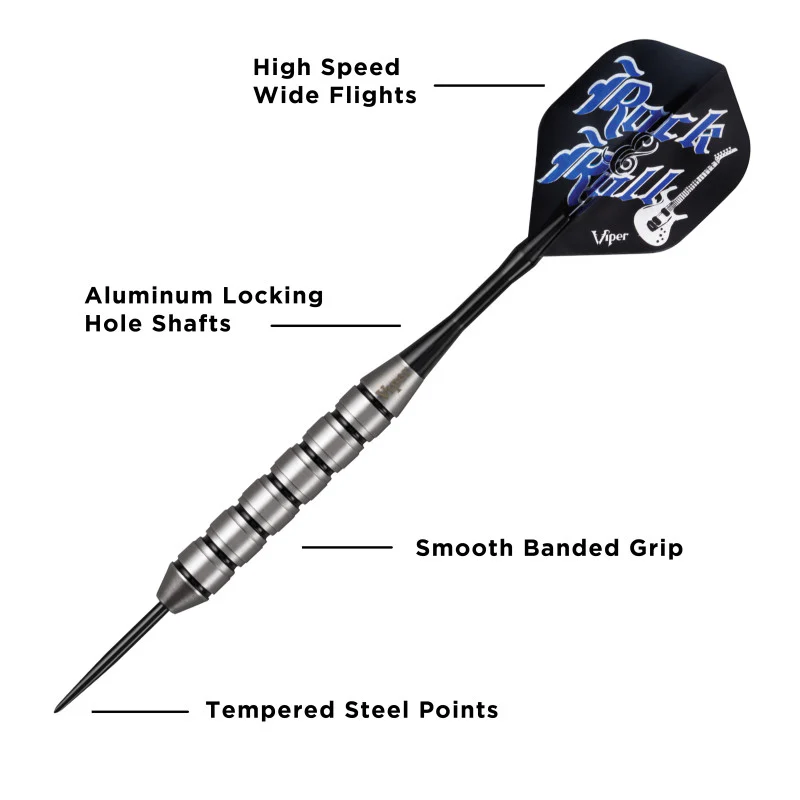Viper Underground Rock & Roll Darts Steel Tip Darts 23 Grams - Image 5