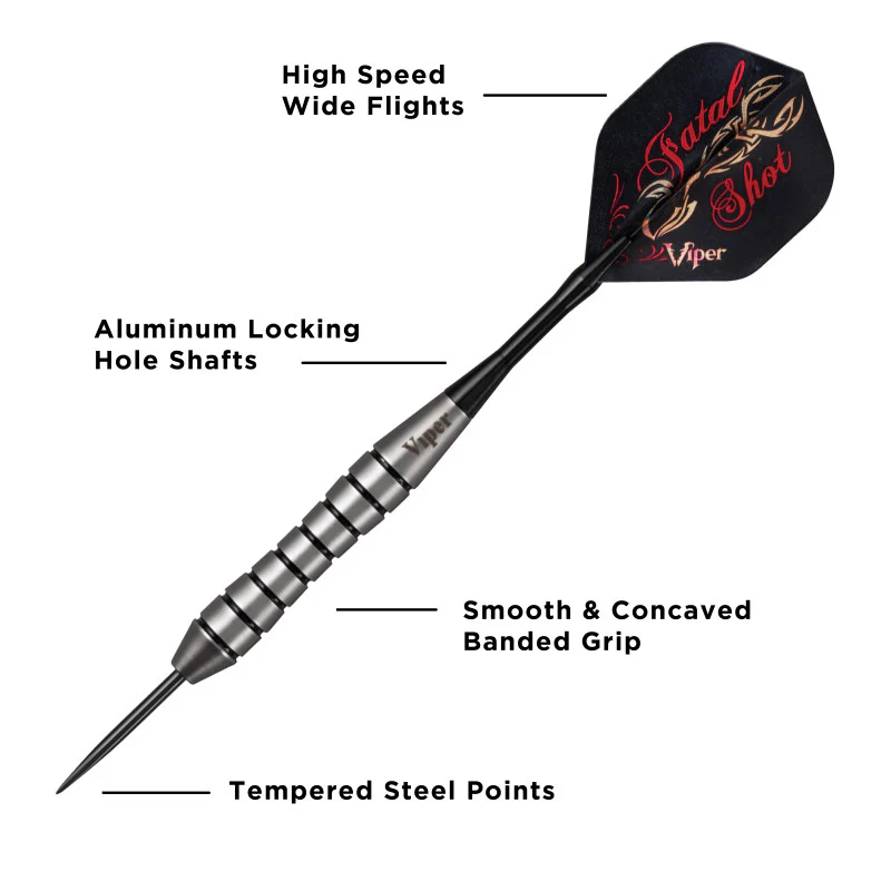 Viper Underground Fatal Shot Darts Steel Tip Darts 24 Grams - Image 5