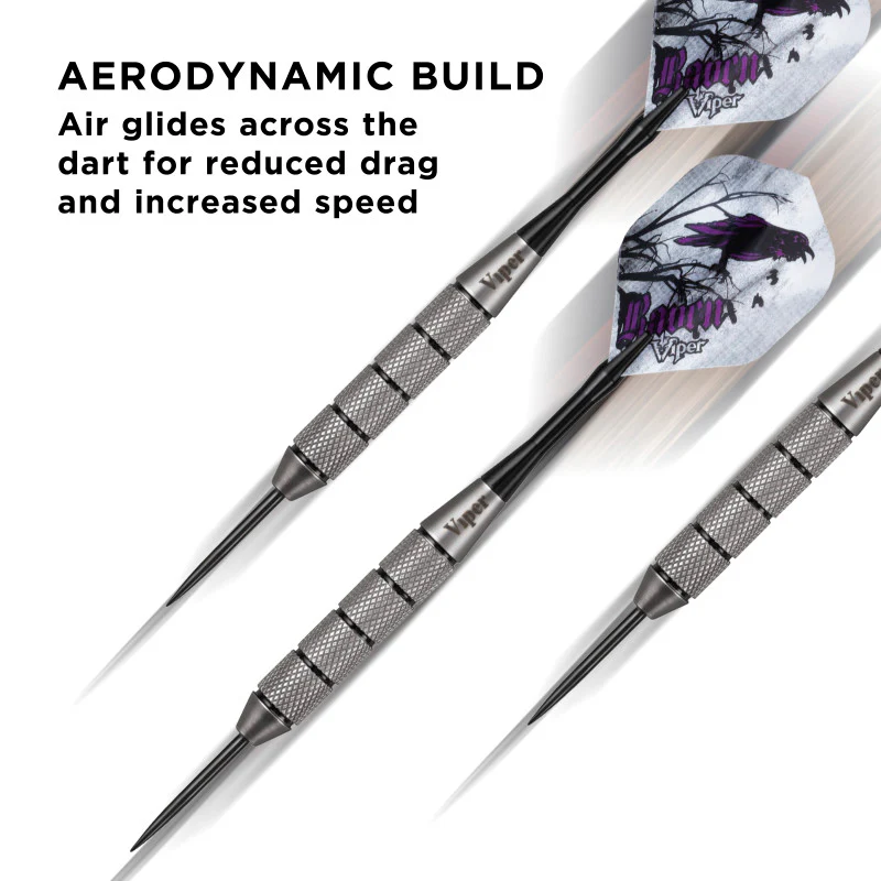 Viper Underground Raven Darts Steel Tip Darts 25 Grams - Image 4