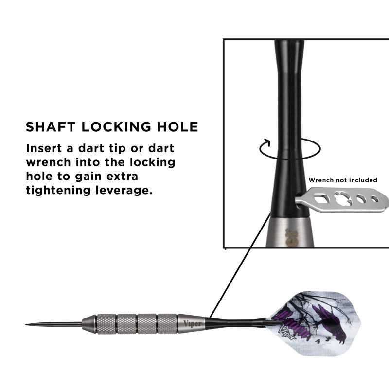 Viper Underground Raven Darts Steel Tip Darts 25 Grams - Image 6