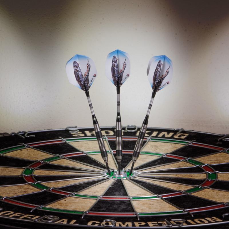 Elkadart Black Mamba 80% Tungsten Steel Tip Darts 22 Grams - Image 2