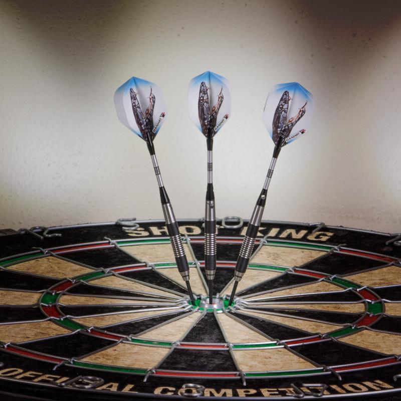 Elkadart Black Mamba 80% Tungsten Steel Tip Darts 24 Grams - Image 2