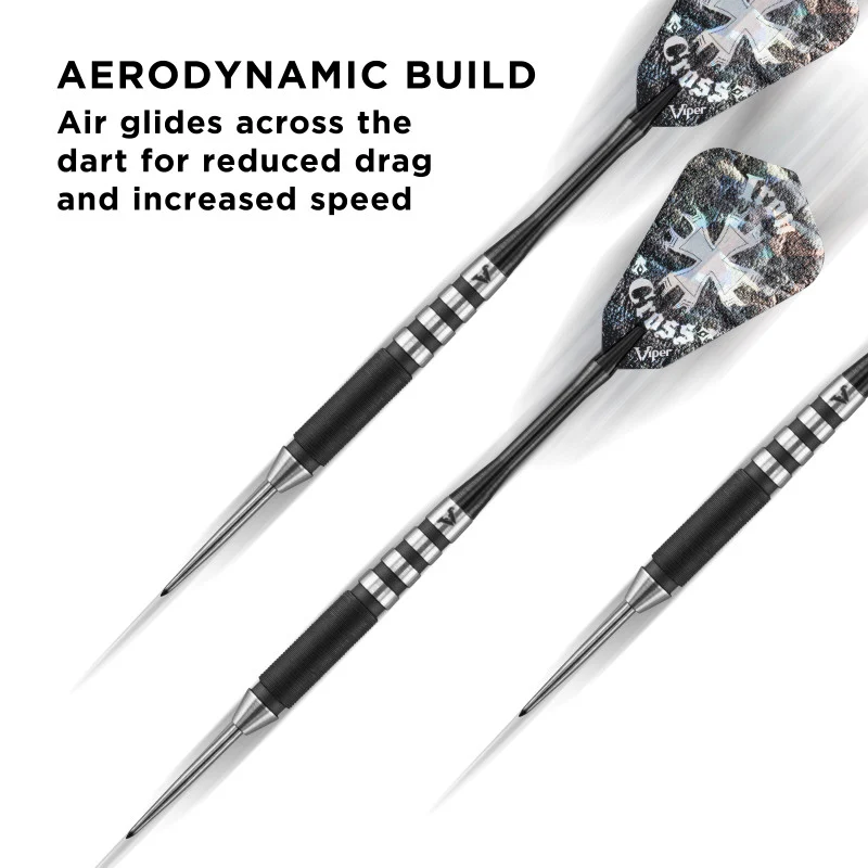 Viper Desperado 80% Tungsten Steel Tip Darts Iron Cross 24 Grams - Image 10