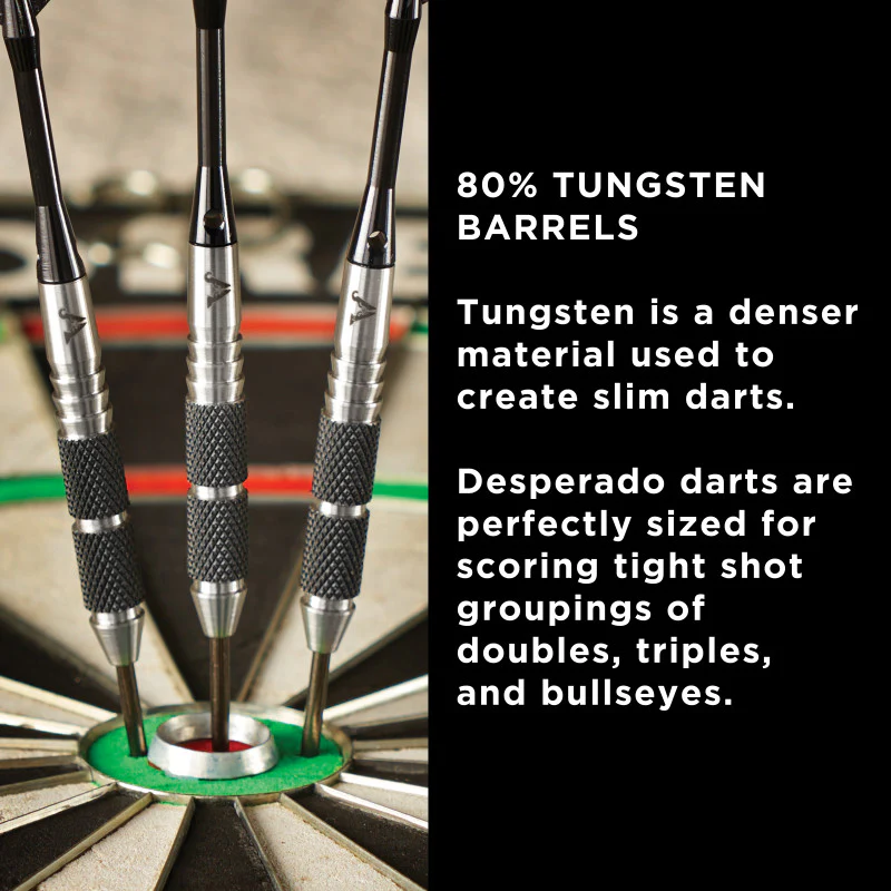 Viper Desperado 80% Tungsten Steel Tip Darts Iron Cross 24 Grams - Image 4
