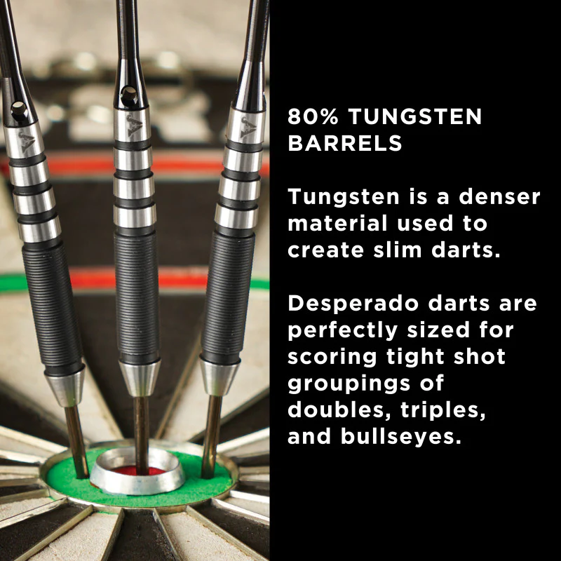 Viper Desperado 80% Tungsten Steel Tip Darts Iron Cross 24 Grams - Image 9