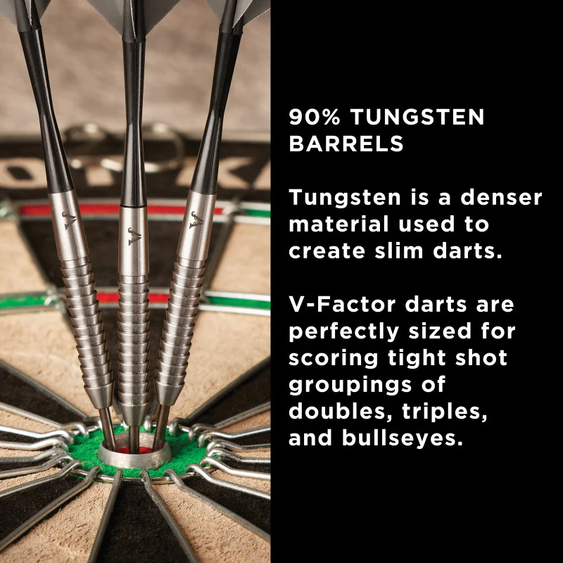 Viper V-Factor Darts 90% Tungsten Steel Tip Darts 22 Grams - Image 3