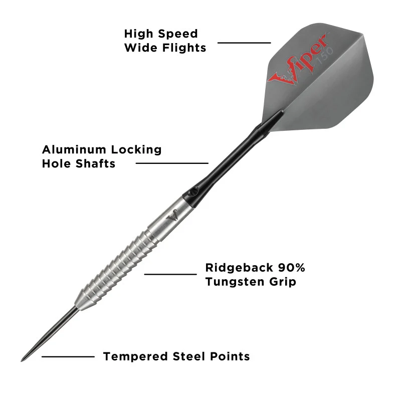 Viper V-Factor Darts 90% Tungsten Steel Tip Darts 22 Grams - Image 6