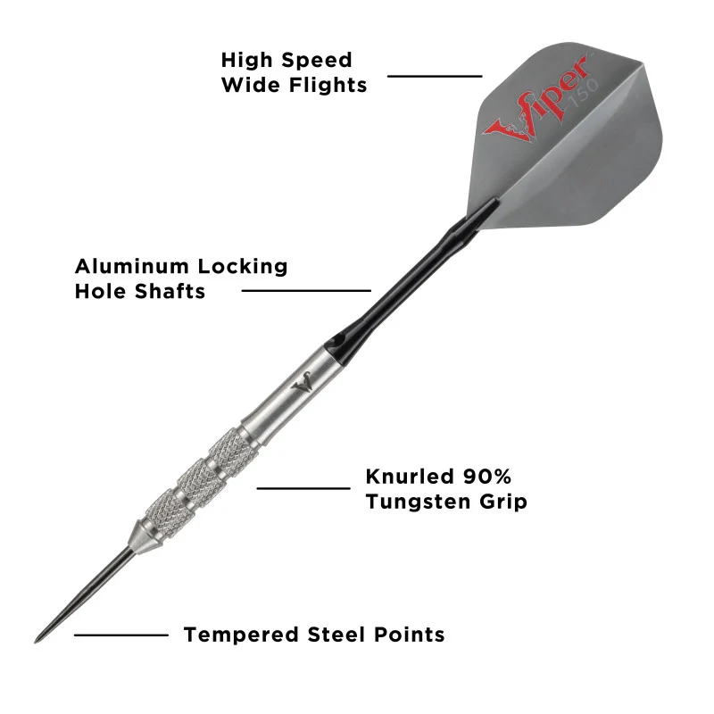 Viper V-Factor Darts 90% Tungsten Steel Tip Darts 24 Grams - Image 5