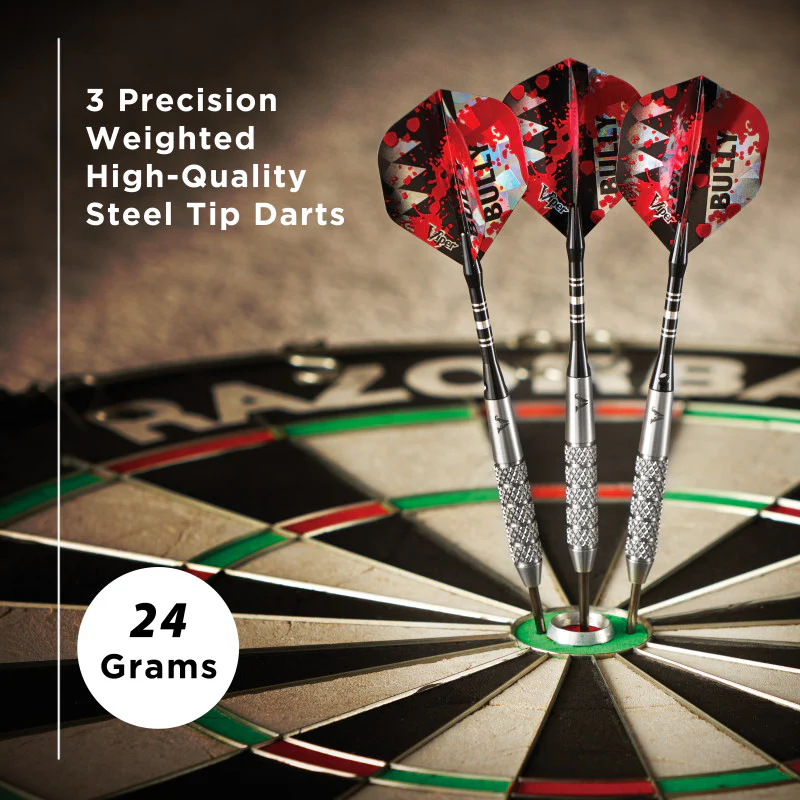 Viper Bully Darts 80% Tungsten Steel Tip Darts 24 Grams - Image 2