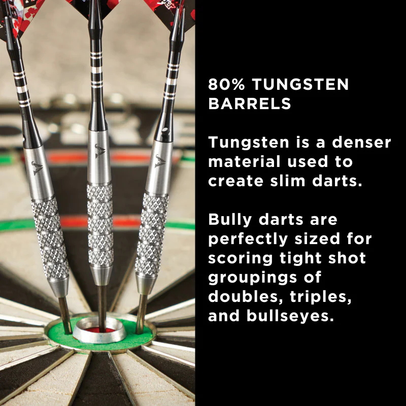 Viper Bully Darts 80% Tungsten Steel Tip Darts 24 Grams - Image 3