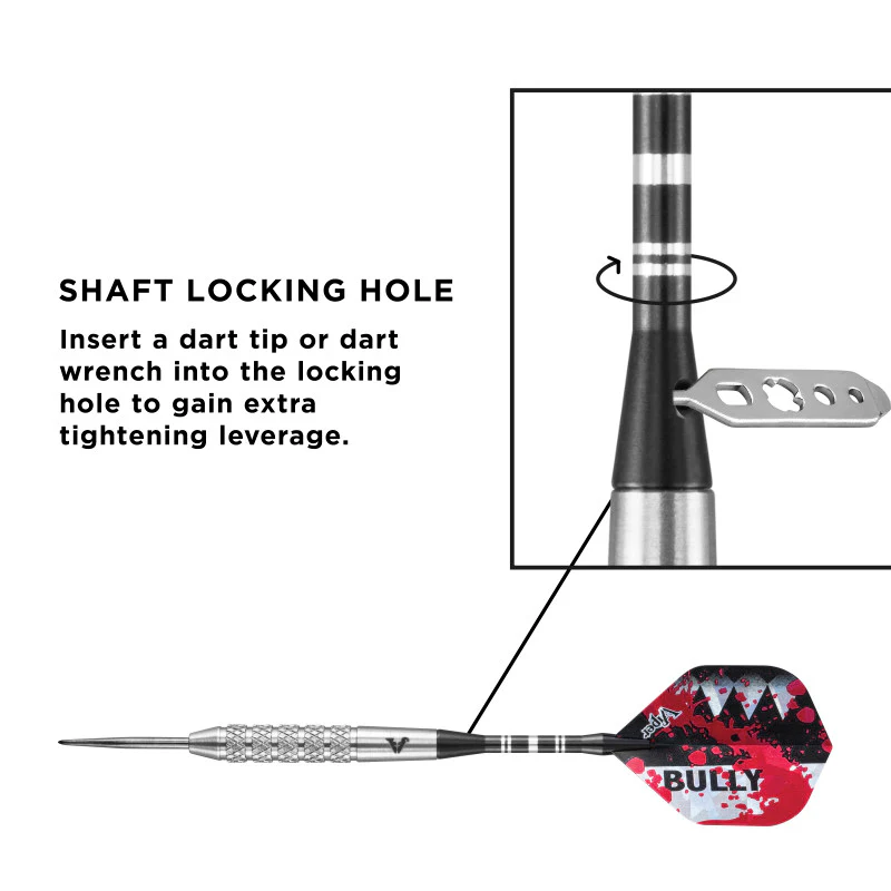 Viper Bully Darts 80% Tungsten Steel Tip Darts 24 Grams - Image 5