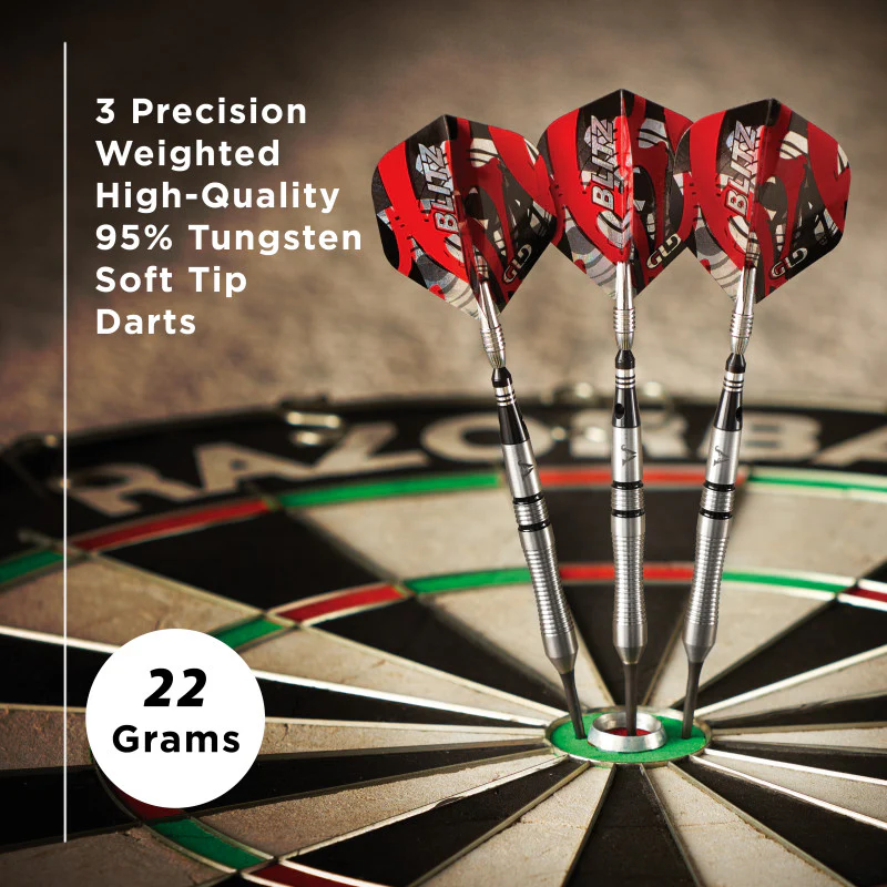 Viper Blitz Darts 95% Tungsten Steel Tip Darts 22 Grams - Image 6