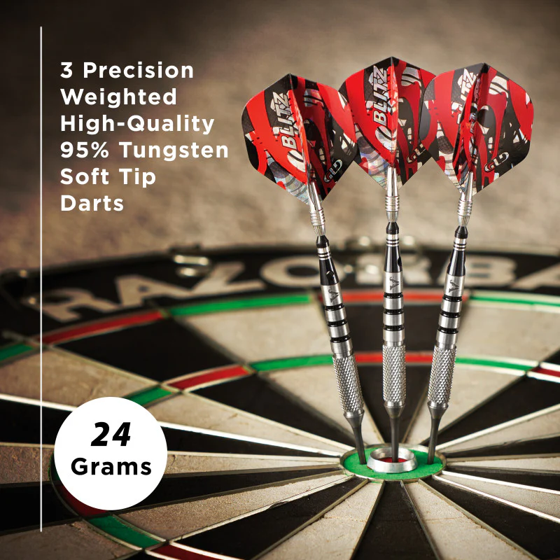 Viper Blitz Darts 95% Tungsten Steel Tip Darts 24 Grams - Image 6