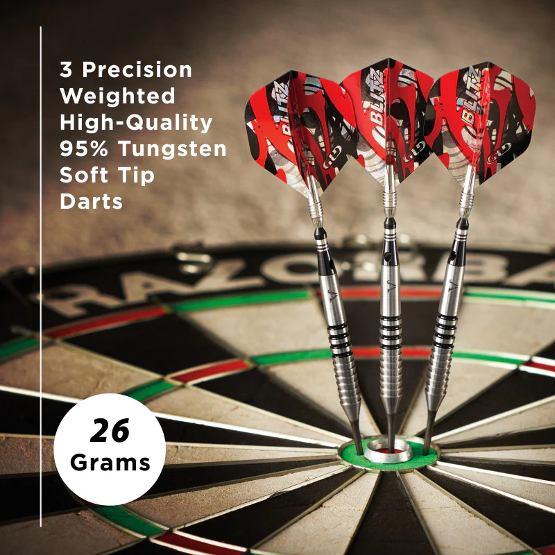 Viper Blitz Darts 95% Tungsten Steel Tip Darts 26 Grams - Image 6