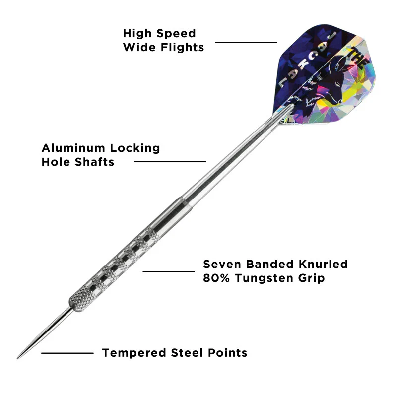 Viper Jackal Darts 80% Tungsten Steel Tip Darts In Wallet 24 Grams - Image 3