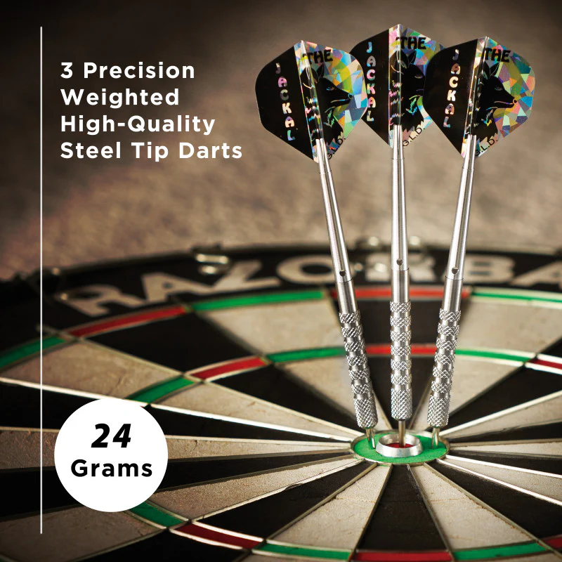 Viper Jackal Darts 80% Tungsten Steel Tip Darts In Wallet 24 Grams - Image 4