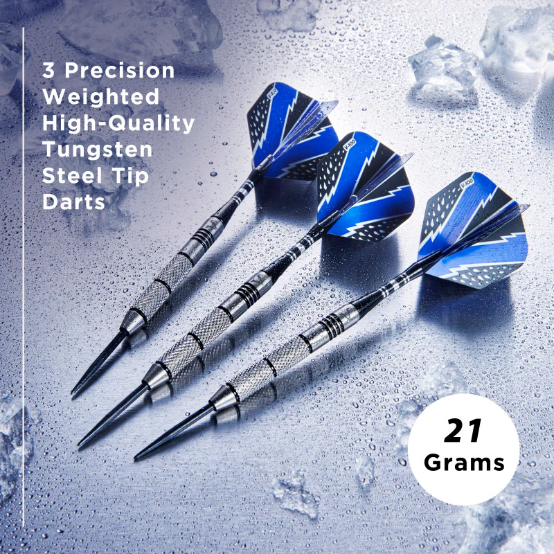 Viper Cold Steel Darts 80% Tungsten Steel Tip Darts 21 Grams - Image 3