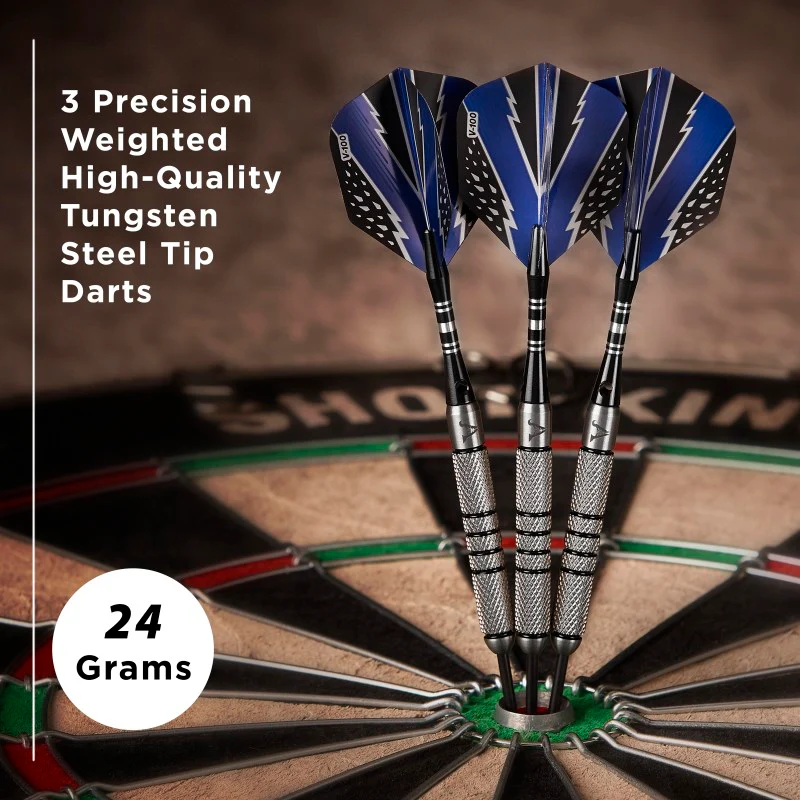 Viper Cold Steel Darts 80% Tungsten Steel Tip Darts 24 Grams - Image 5