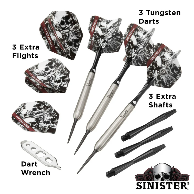 Viper Sinister Darts 95% Tungsten Steel Tip Darts 25 Grams - Image 4