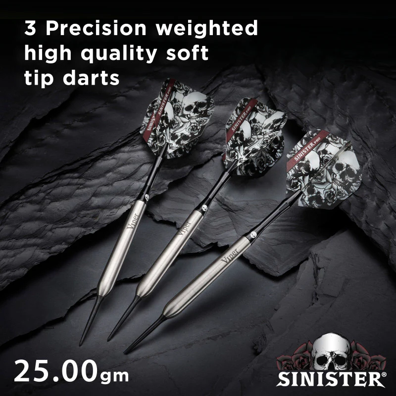 Viper Sinister Darts 95% Tungsten Steel Tip Darts 25 Grams - Image 6