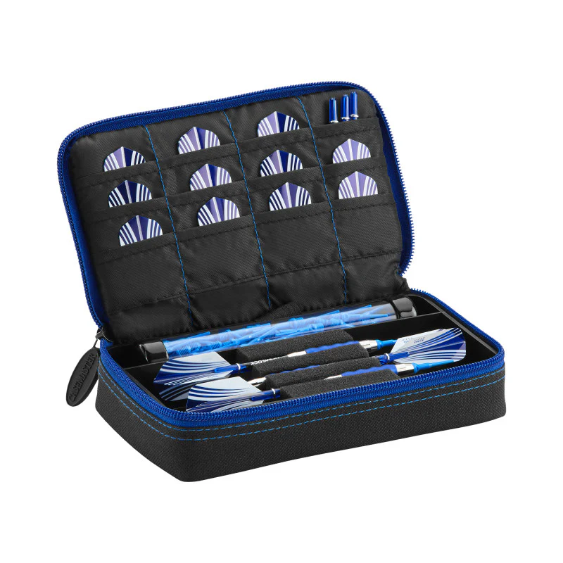 Viper Cold Steel 80% Tungsten Steel Tip Darts 24 Grams, Plazma Dart Case and Blue Accessory Set - Image 5