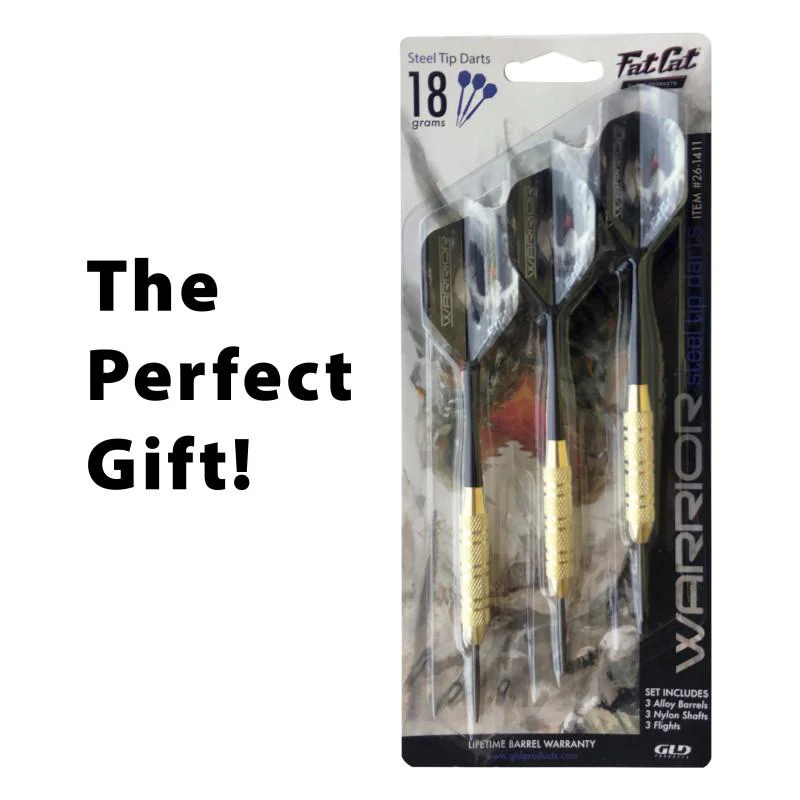 Fat Cat Warrior Darts Steel Tip Darts 18 Grams - Image 6