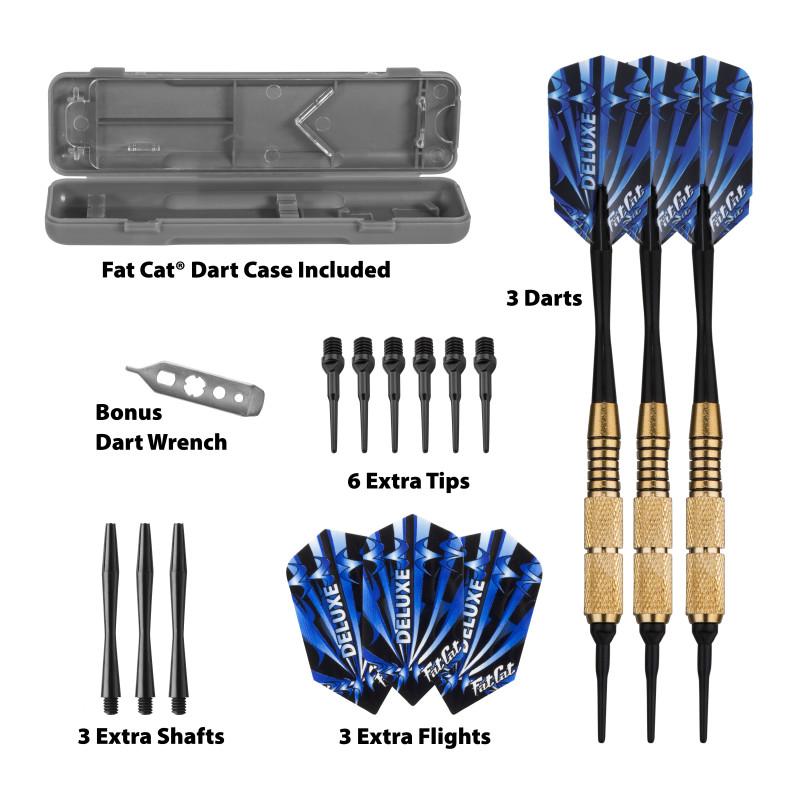 Fat Cat Deluxe Soft Tip Darts 16 Grams - Image 4