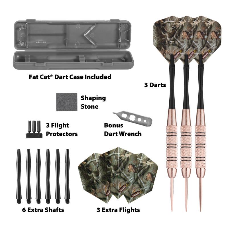 Fat Cat Realtree Hardwoods HD Steel Tip Darts 23 Grams - Image 3
