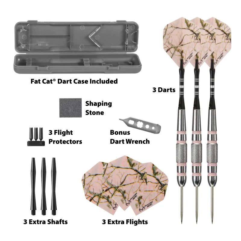 Fat Cat Realtree APC Steel Tip Darts 23 Grams - Image 4