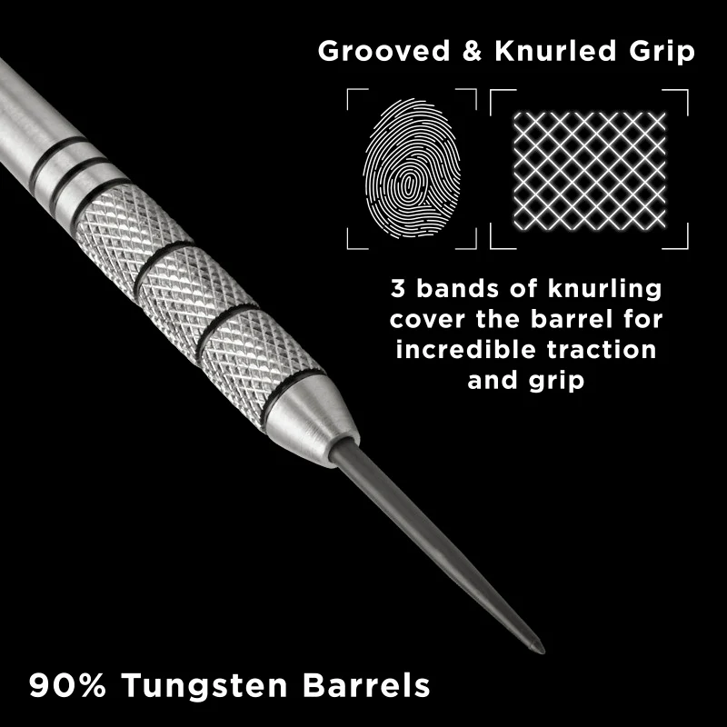 Fat Cat Bulletz 90% Tungsten Steel Tip Darts 23 Grams - Image 3