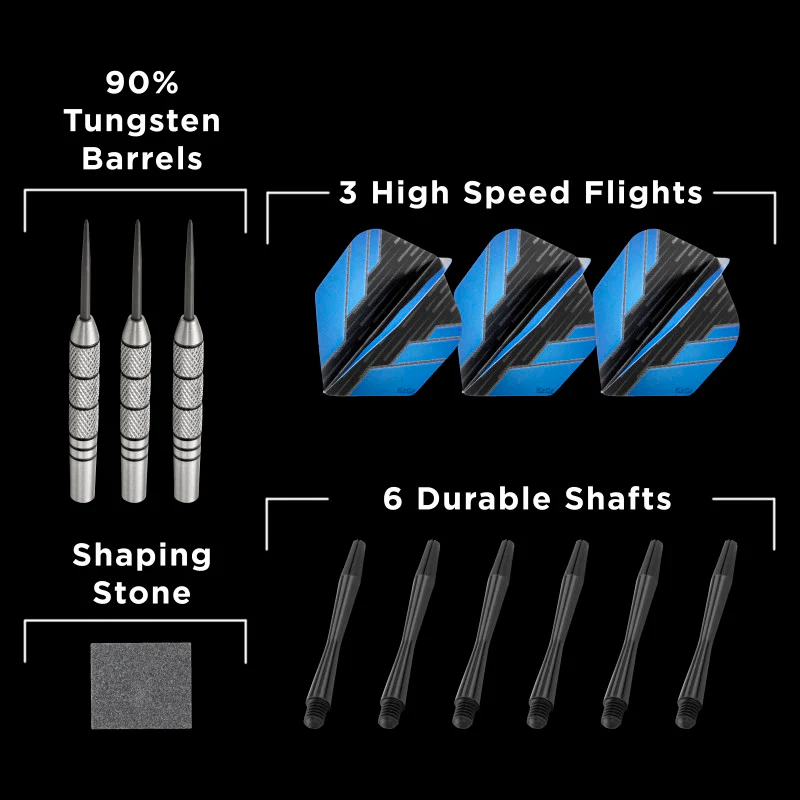 Fat Cat Bulletz 90% Tungsten Steel Tip Darts 23 Grams - Image 5