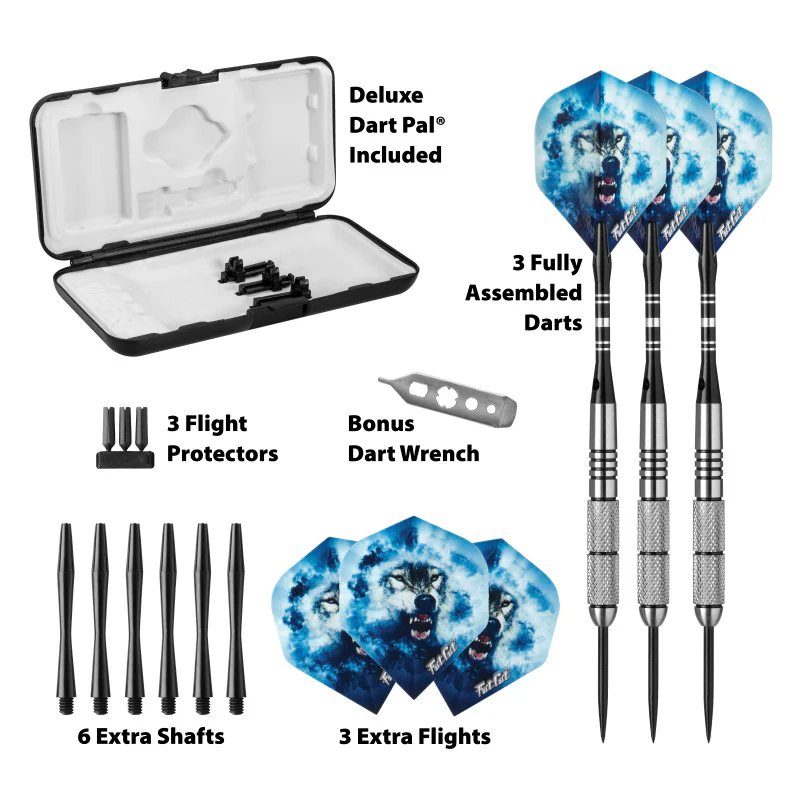 Fat Cat Predator 80% Tungsten Steel Tip Darts 23 Grams - Image 4